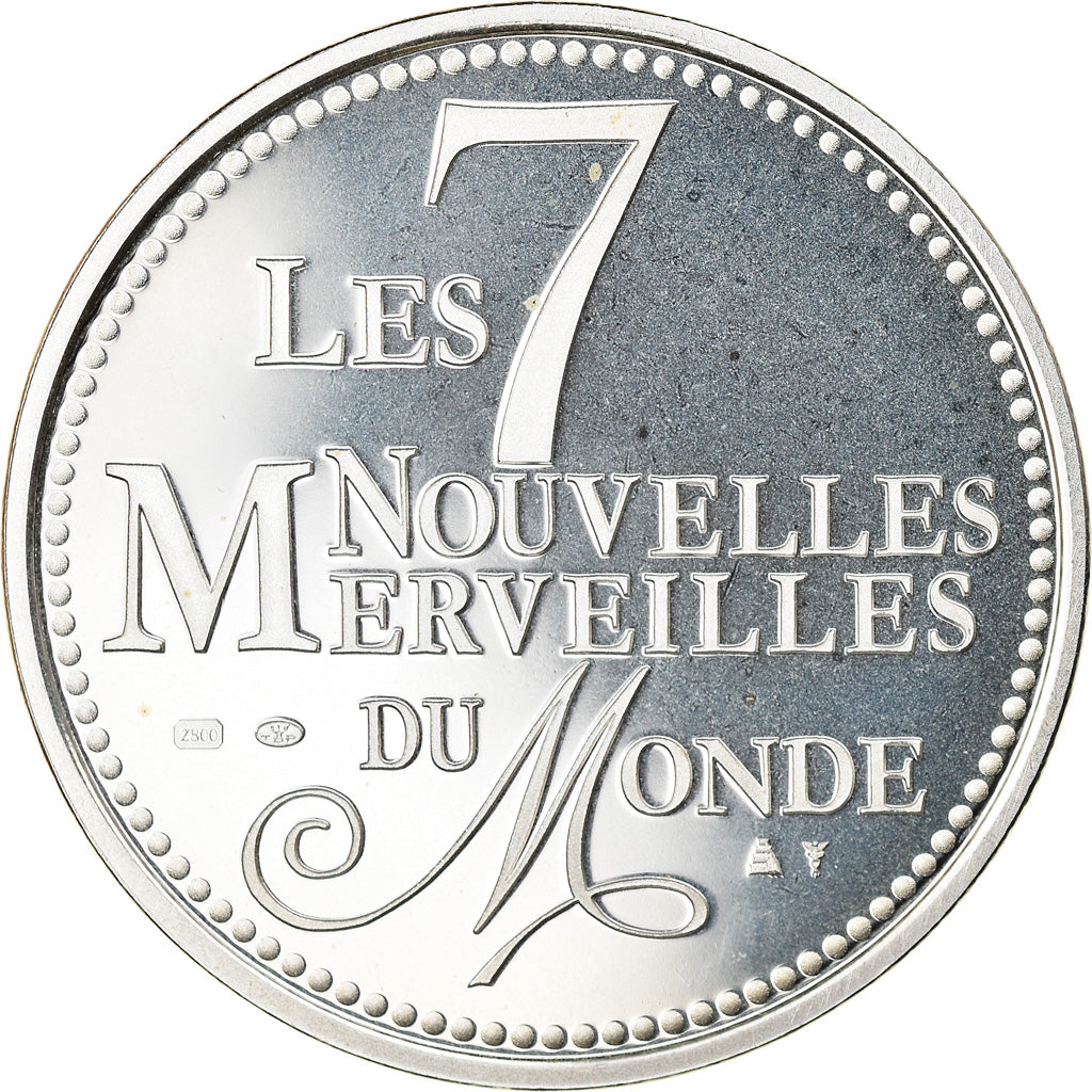 France, Médaille, Merveilles du monde, CIté Maya de Chichen Itza, Arts &