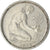 Moneda, ALEMANIA - REPÚBLICA FEDERAL, 50 Pfennig, 1968, Hambourg, MBC, Cobre -