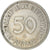 Moneda, ALEMANIA - REPÚBLICA FEDERAL, 50 Pfennig, 1968, Hambourg, MBC, Cobre -