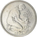 Coin, GERMANY - FEDERAL REPUBLIC, 50 Pfennig, 1975, Hambourg, AU(55-58)