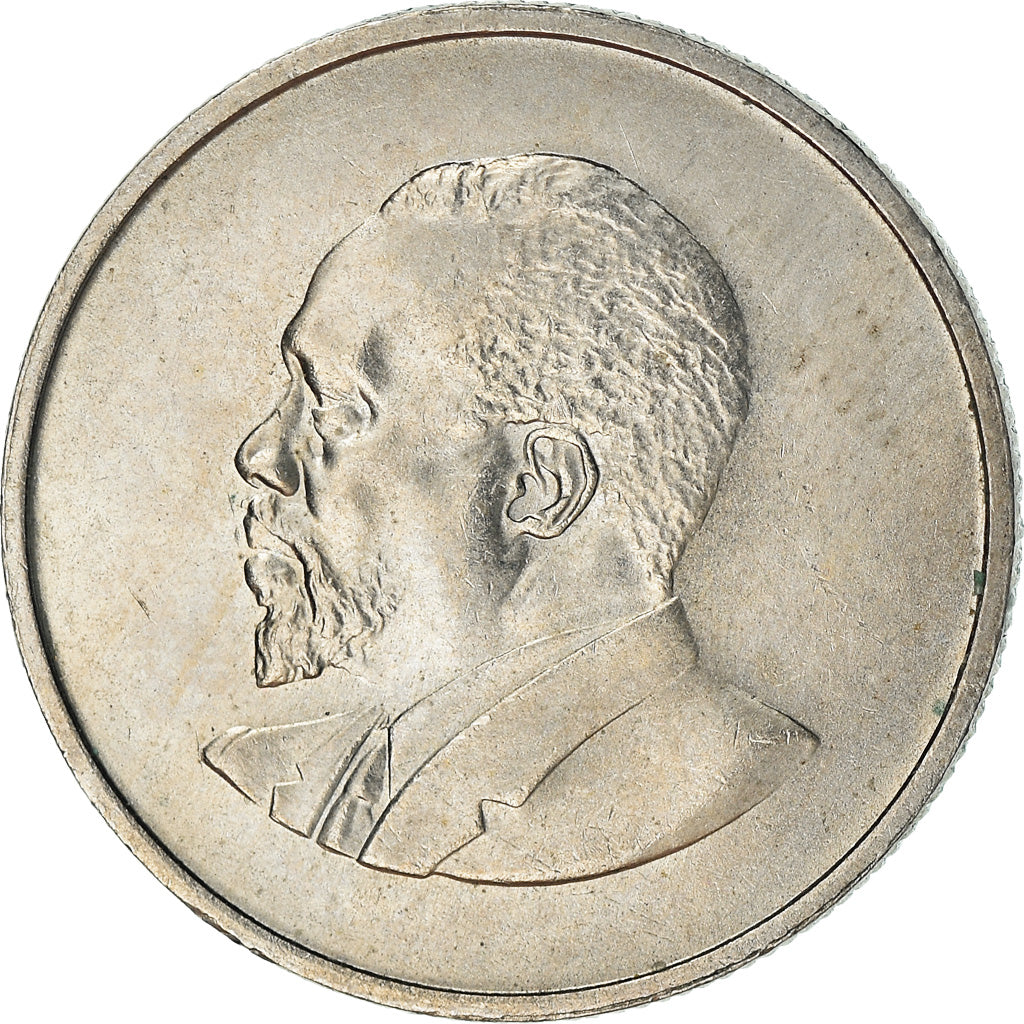 Coin, Kenya, 25 Cents, 1966, EF(40-45), Copper-nickel, KM:3