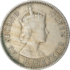 Moneda, ESTE DE ÁFRICA, Elizabeth II, 50 Cents, 1954, BC+, Cobre - níquel