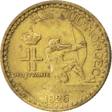 Monaco, Louis II, 2 Francs 1926 Poissy, KM 115