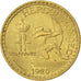 Coin, Monaco, Louis II, 2 Francs, 1926, Poissy, AU(50-53), Aluminum-Bronze