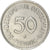 Moneda, ALEMANIA - REPÚBLICA FEDERAL, 50 Pfennig, 1981, Hambourg, MBC, Cobre -