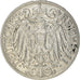 Monnaie, GERMANY - EMPIRE, Wilhelm II, 25 Pfennig, 1911, Karlsruhe, TTB, Nickel