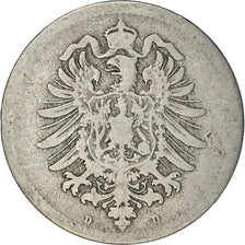 Monnaie, GERMANY - EMPIRE, Wilhelm I, 10 Pfennig, 1876, Munich, B+
