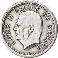 MONACO, Franc, 1943, KM #120, VF(20-25), Aluminum, 23, Gadoury #131, 1.27