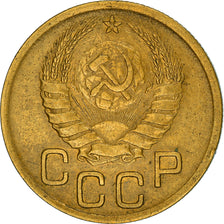 Coin, Russia, 3 Kopeks, 1940, Saint-Petersburg, EF(40-45), Aluminum-Bronze