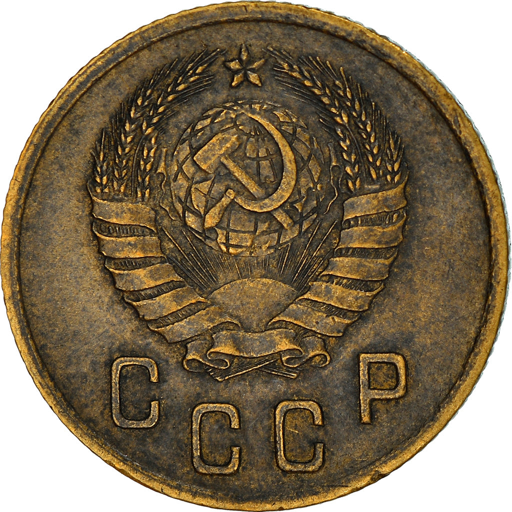 Moneda, Rusia, 2 Kopeks, 1940, Saint-Petersburg, MBC, Aluminio - bronce, KM:106