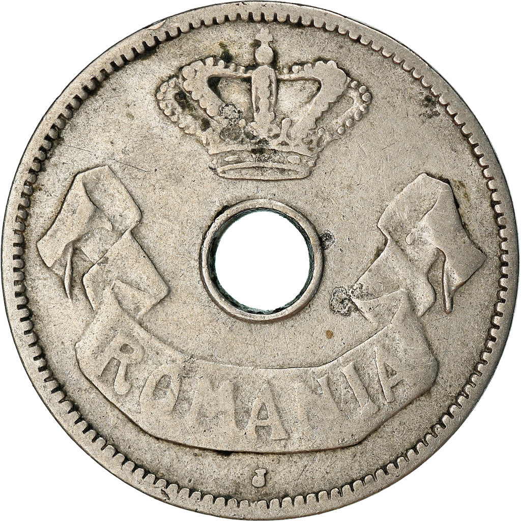 Coin, Romania, Carol I, 10 Bani, 1906, VF(30-35), Copper-nickel, KM:32
