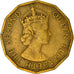 Coin, Nigeria, Elizabeth II, 3 Pence, 1959, EF(40-45), Nickel-brass, KM:3