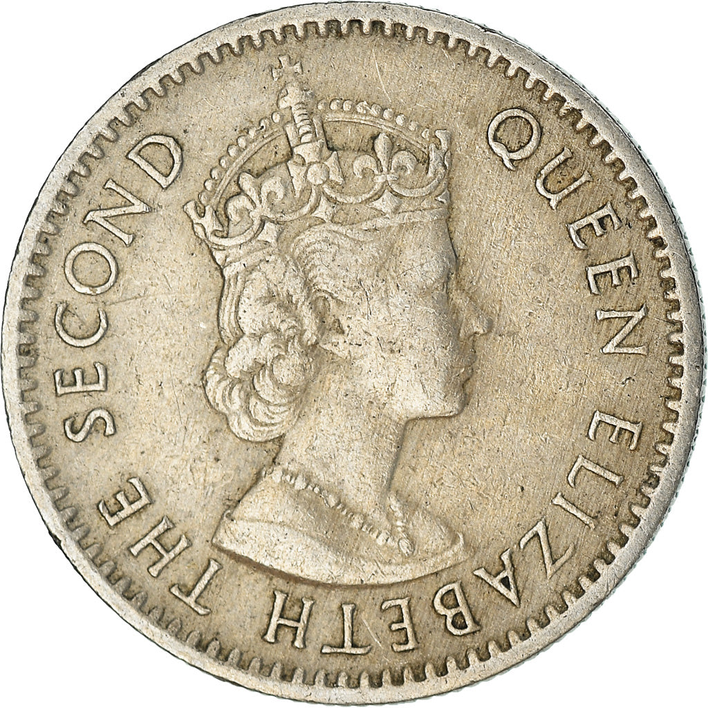 Coin, Nigeria, Elizabeth II, 6 Pence, 1959, EF(40-45), Copper-nickel, KM:4