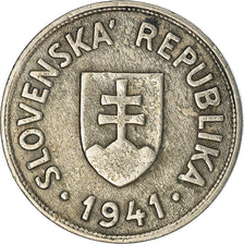 Coin, Slovakia, 50 Halierov, 1941, EF(40-45), Copper-nickel, KM:5