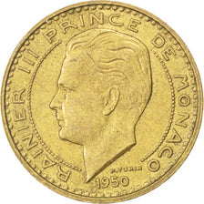 Monaco, Rainier III, 20 Francs 1950, KM 131