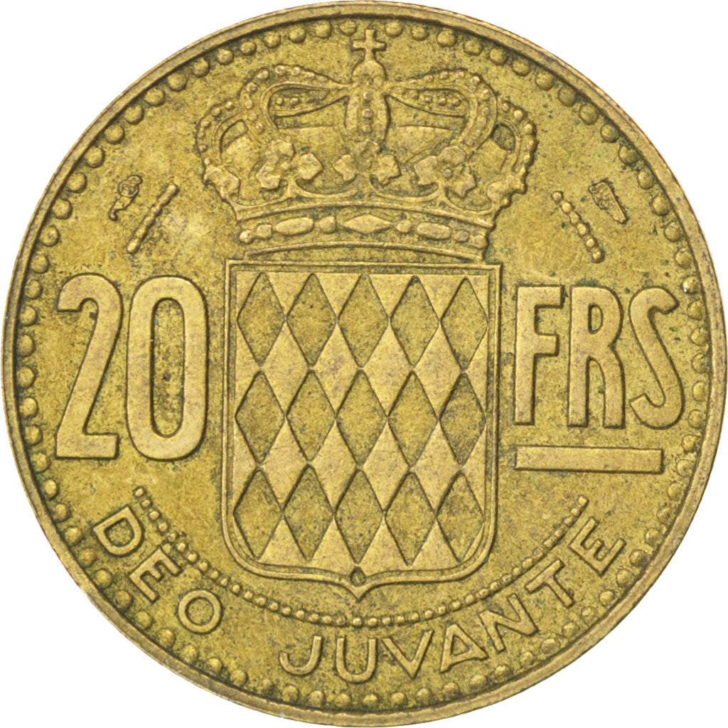 Monaco, Rainier III, 20 Francs 1950, KM 131