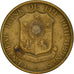 Coin, Philippines, 5 Centavos, 1962, VF(30-35), Brass, KM:187