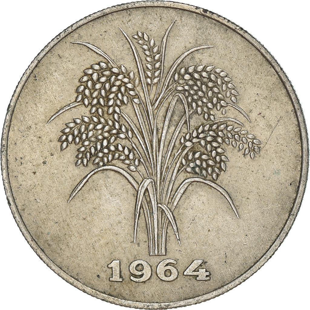 Munten, Viëtnam, STATE OF SOUTH VIET NAM, 10 Dông, 1964, ZF, Copper-nickel