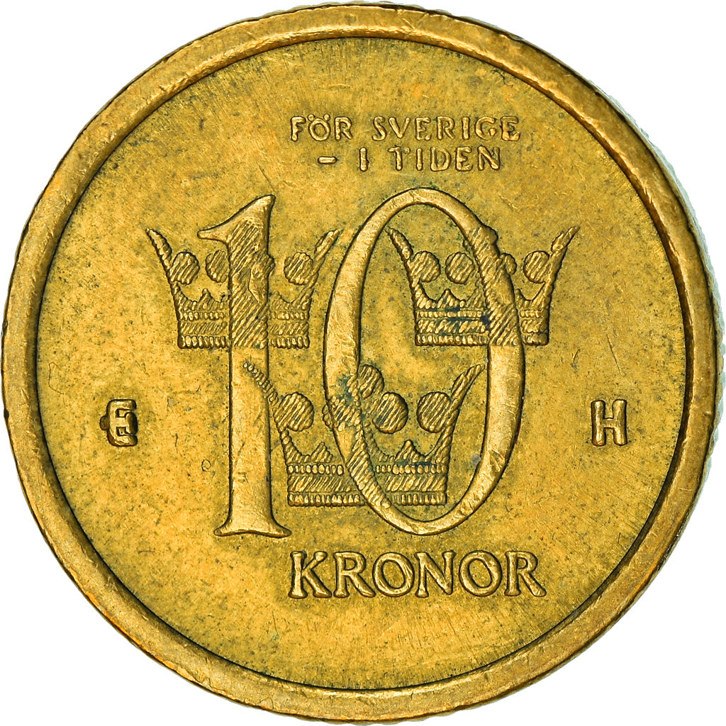 Coin, Sweden, Carl XVI Gustaf, 10 Kronor, 2003, Eskilstuna, EF(40-45)