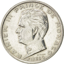 MONACO, 5 Francs, 1966, KM #141, EF(40-45), Silver, Gadoury #152, 12.02