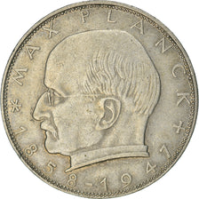 Coin, GERMANY - FEDERAL REPUBLIC, 2 Mark, 1962, Hambourg, EF(40-45)