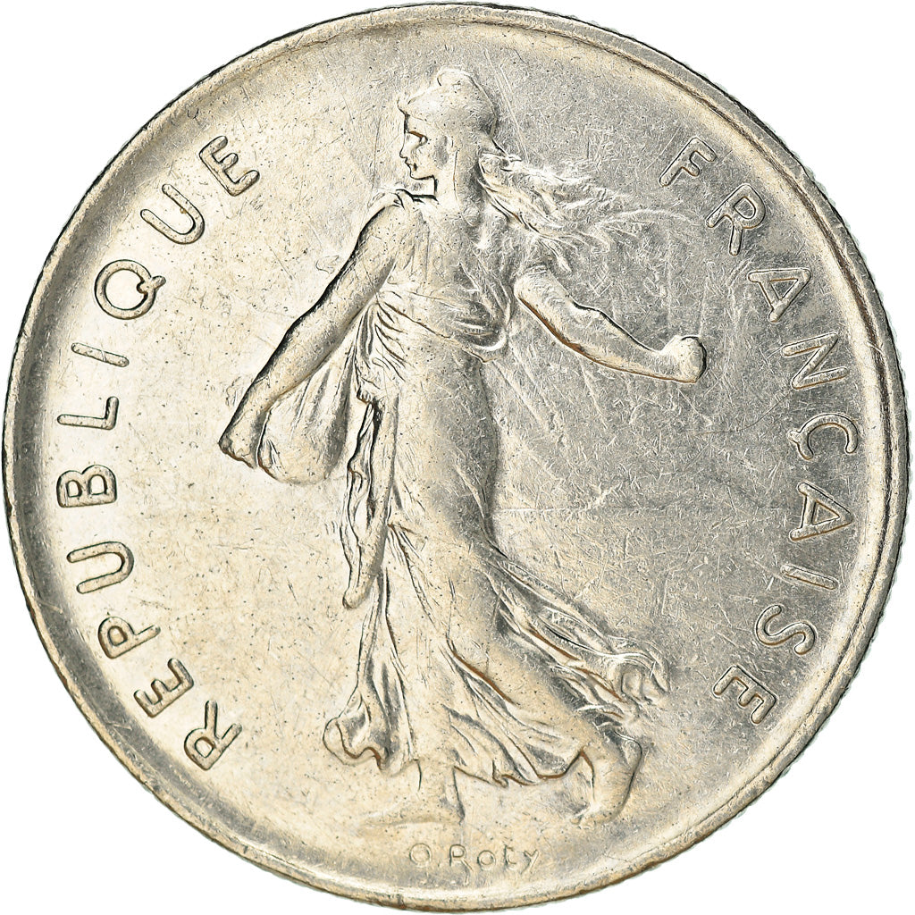 Monnaie, France, Semeuse, 5 Francs, 1973, Paris, TB+, Nickel Clad Copper-Nickel