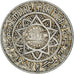 Münze, Marokko, Mohammed V, 5 Francs, 1370, Paris, S, Aluminium, KM:48