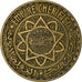 Coin, Morocco, Mohammed V, 5 Francs, 1365, Paris, EF(40-45), Aluminum-Bronze