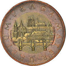 Coin, Czech Republic, 50 Korun, 2012, EF(40-45), Bi-Metallic, KM:1