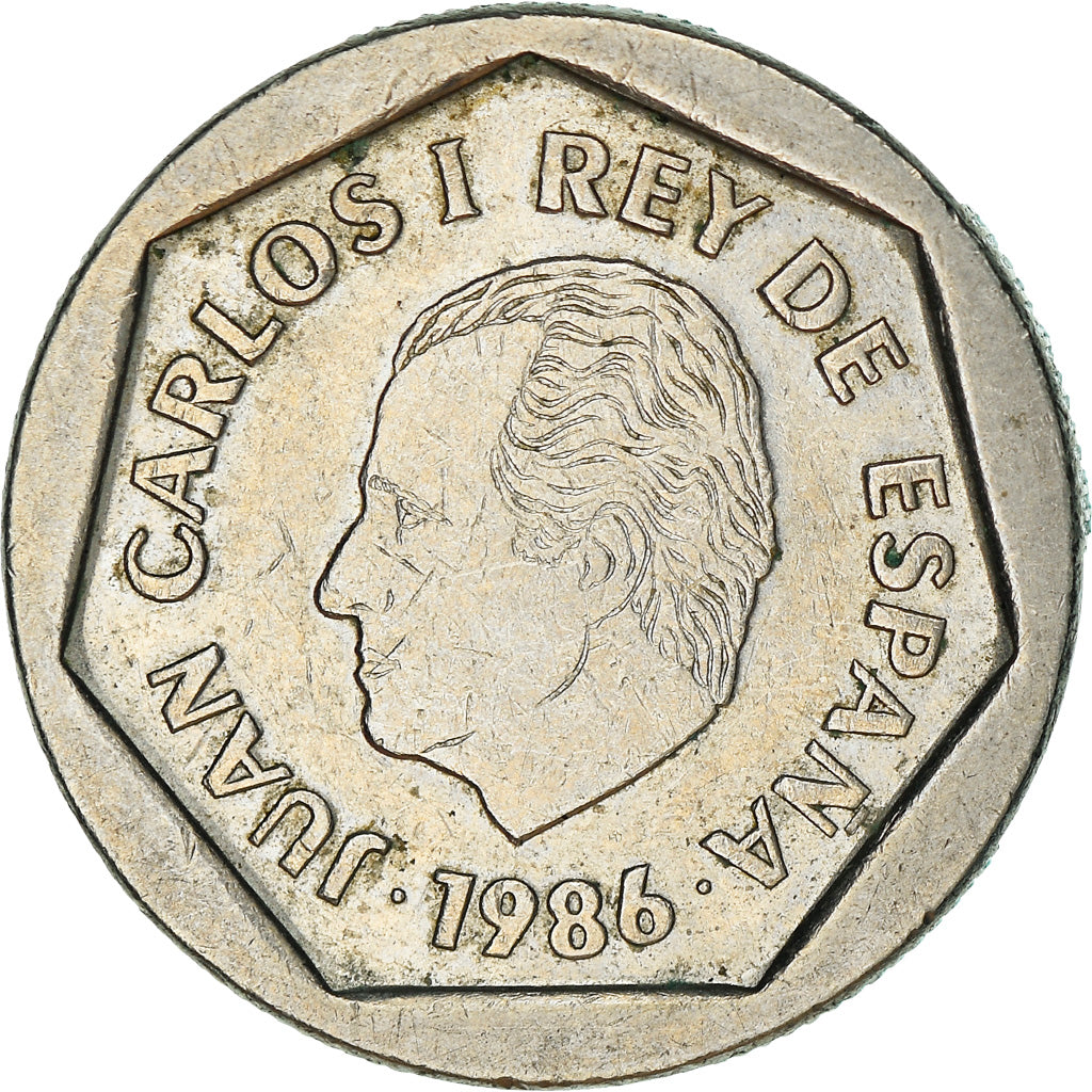 Monnaie, Espagne, Juan Carlos I, 200 Pesetas, 1986, TB, Copper-nickel, KM:829