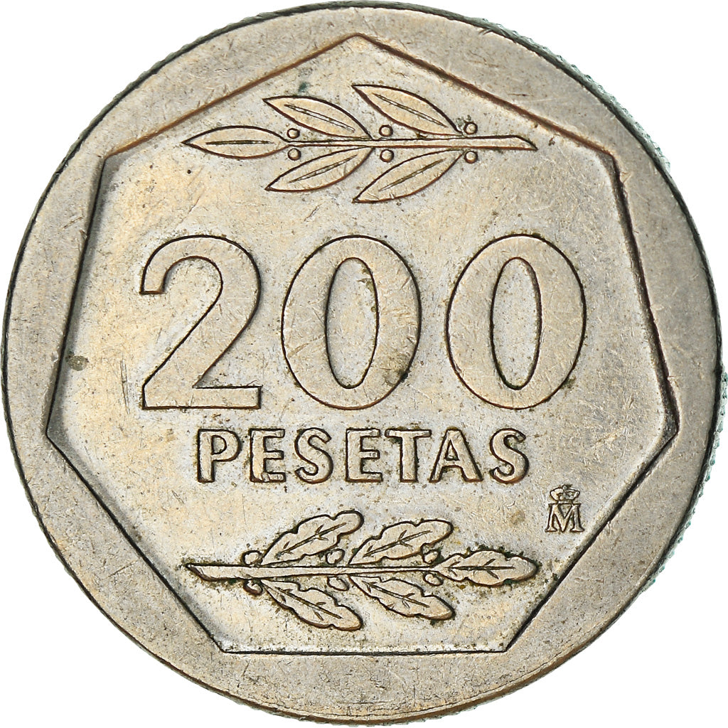 Monnaie, Espagne, Juan Carlos I, 200 Pesetas, 1986, TB, Copper-nickel, KM:829