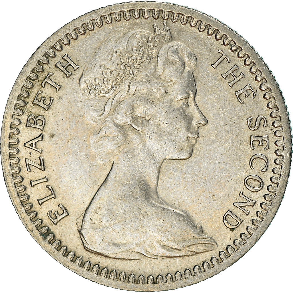 Moneta, Rhodesia, Elizabeth II, 6 Pence = 5 Cents, 1964, British Royal Mint
