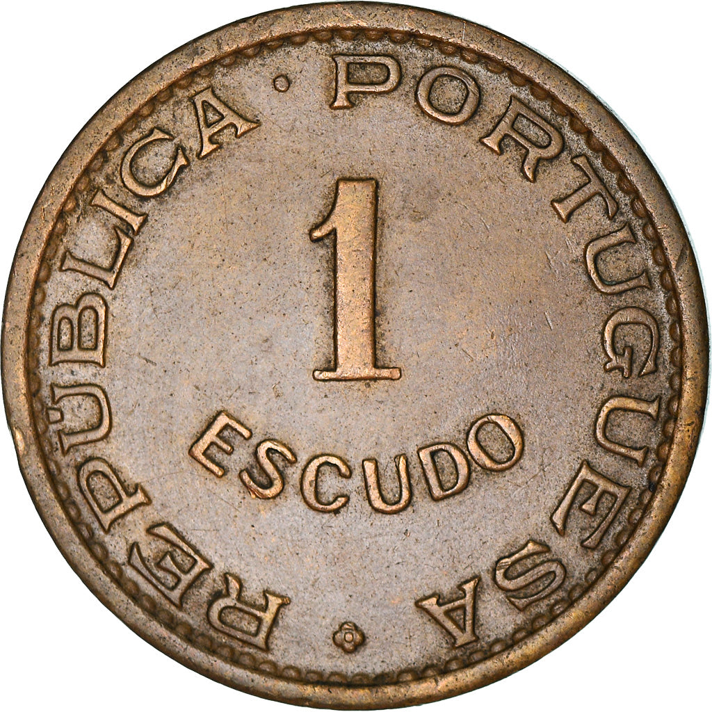 Coin, Mozambique, Escudo, 1965, AU(50-53), Bronze, KM:82