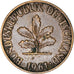 Moneda, ALEMANIA - REPÚBLICA FEDERAL, 2 Pfennig, 1961, Hambourg, BC+, Bronce