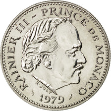 MONACO, 5 Francs, 1979, KM #150, MS(63), Copper-Nickel, 29, Gadoury #153, 10.05