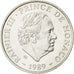 MONACO, 100 Francs, 1989, KM #164, MS(60-62), Silver, Gadoury #164, 14.97