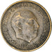 Moneta, Spagna, Francisco Franco, caudillo, Peseta, 1962, MB, Alluminio-bronzo