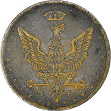 Coin, Poland, 10 Fenigow, 1917, Stuttgart, Germany, EF(40-45), Iron, KM:6