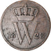 Moneta, Paesi Bassi, William I, Cent, 1828, MB, Rame, KM:47