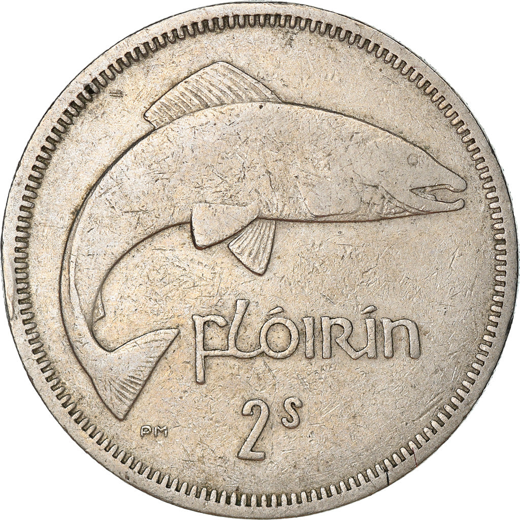 Coin, IRELAND REPUBLIC, Florin, 1968, VF(30-35), Copper-nickel, KM:15a