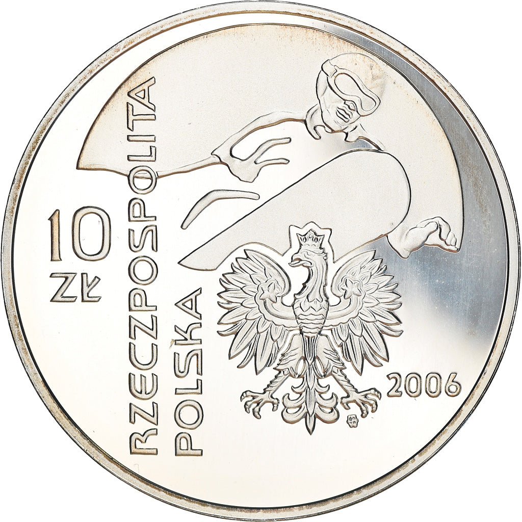 Monnaie, Pologne, 10 Zlotych, 2006, Warsaw, BE, FDC, Argent, KM:555