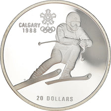 Coin, Canada, Elizabeth II, 20 Dollars, 1985, Royal Canadian Mint, Ottawa, BE