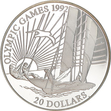 Münze, Kiribati, 20 Dollars, 1992, BE, STGL, Silber, KM:17