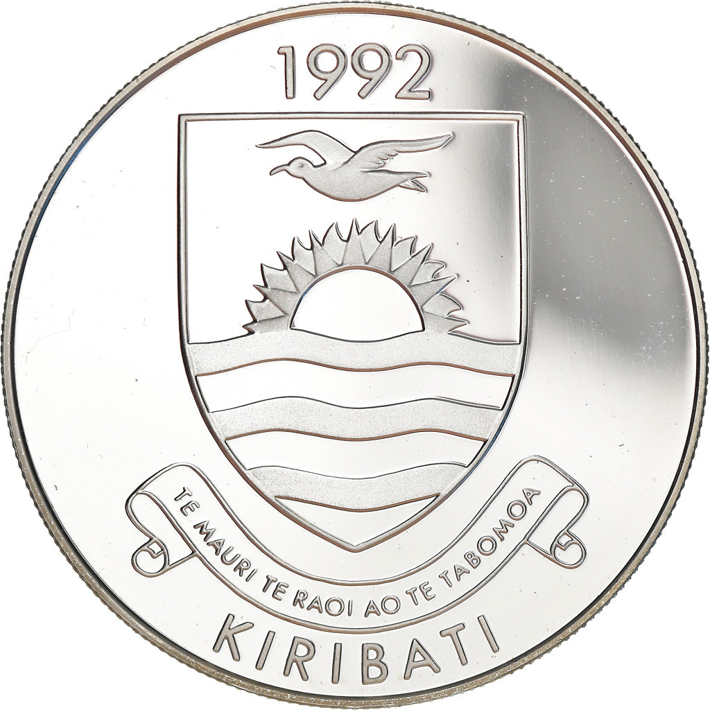 Münze, Kiribati, 20 Dollars, 1992, BE, STGL, Silber, KM:17