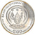 Moneda, Ruanda, Jeux olympiques Pékin 2008, 500 Francs, 2006, BE, FDC, Plata