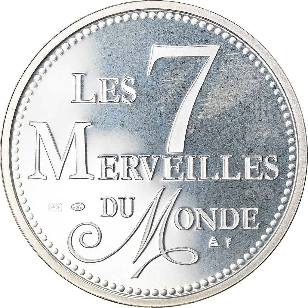 France, Médaille, 7 Merveilles du Monde, Statue de Zeus Olympie, Arts &