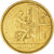 Belgique, Jeton, La Monnaie de Bruxelles, 1910, Michaux, TTB, Copper Gilt
