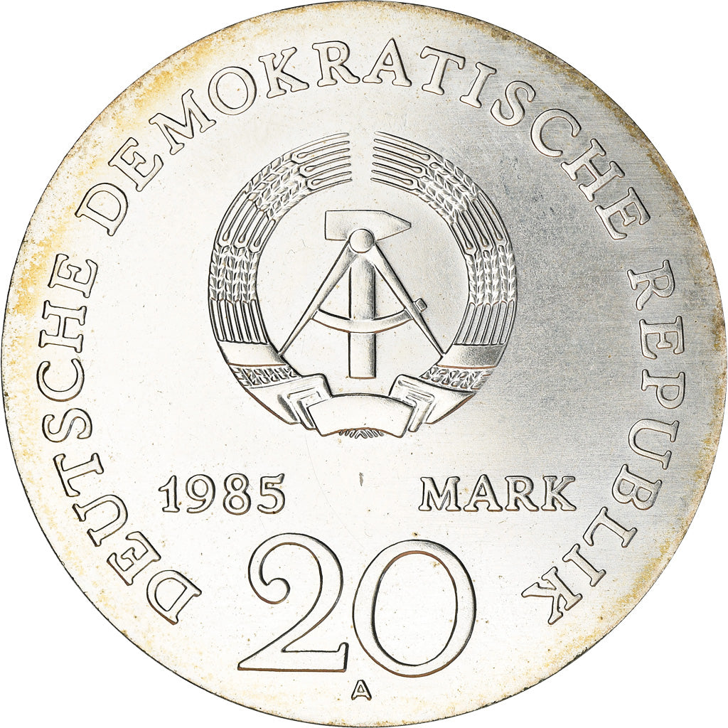 Coin, GERMAN-DEMOCRATIC REPUBLIC, 20 Mark, 1985, Berlin, Ernst Moritz Arndt