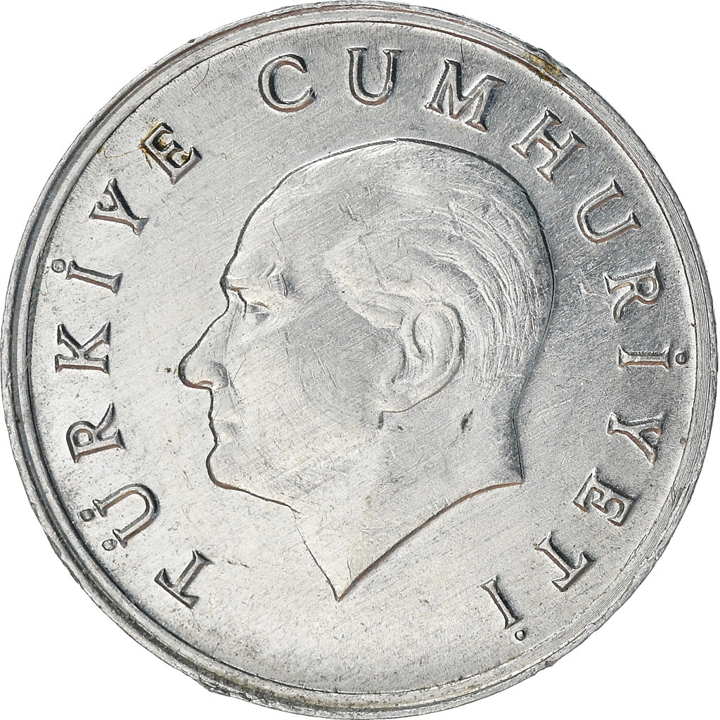 Coin, Turkey, Lira, 1986, AU(50-53), Aluminum, KM:962.2