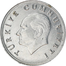 Coin, Turkey, Lira, 1986, AU(50-53), Aluminum, KM:962.2